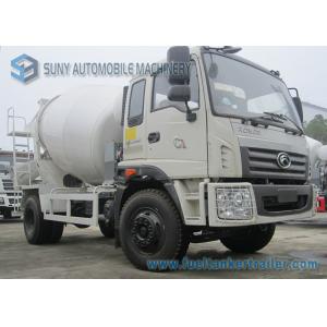 China Foton Rowor C1 Cab 4X2 Concrete Mixer Truck 180 Horsepower Transport Mixer 5 M3 Mixing Capacity supplier
