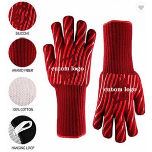 Customized PPE Protective Gloves Heat Resistant Grill BBQ PPE Hand Gloves