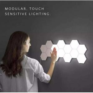 China Touch Sensitive LED Quantum Wall Lamp Plastic Hexagonal For Gift DIY Lovers supplier