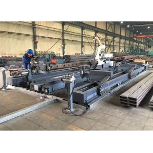 RCS Series Robotics Plasma Cutting Station For Long Steel Products With Hypertherm MAXPRO200