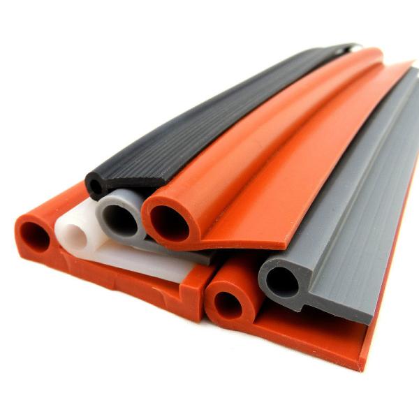Temperature Resistant U P T O Shape Silicone Sealing Strips for Oven -40 to 250 Degree