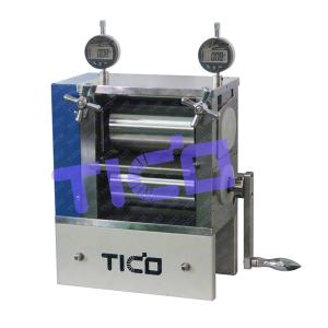 China Roll Press 150mm Width Battery Calendering Machine Manual Calender on sale