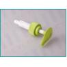 Green PP Lotion Pump Dispenser 33mm For Liquid Soap / Hair Conditioner
