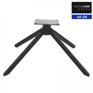 Four Legged Sofa Office Chair Base Replacement Black Color Diameter 700mm