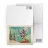 Eco - Friendly Lenticular Printing Services Holiday 3D Lenticular Greeting Card