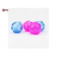 China Random Color Pet Toys Chasing Bounce Rubber Ball LED Light Up Flashing on sale