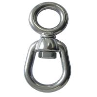 China High Polished Stainless Steel Chain Swivel G401 850lbs To 45200lbs on sale