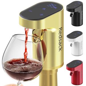 China 2025 Luxury Smart Portable Automático Recarregável Electronic Electric Wine Aerator Pourer Decanter Dispenser Pump Set supplier