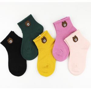 China Sweat Absorbent Kids Colorful Socks Keep Warm With Cotton / Nylon / Spandex Material wholesale