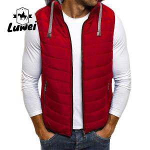 High Quality Custom Winter Windproof Sleeveless Utility Waistcoat Mens Fleece Gilet Vest Winter Vest For Men