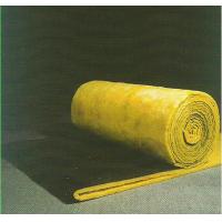 China Sound Absorption Glass Wool Blanket / Felt Roll Faced With Black Glass Tissue on sale