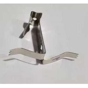 China Nickel Plating Stainless Steel Belt Clip , ISO9001 3Grams Spring Steel Clip supplier