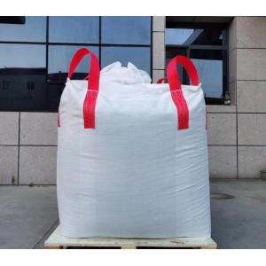 China Reusable 1000KG PP Woven Big Bag For Silica Lime Stone FIBC Bulk Bag supplier