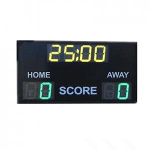 China Outdoor 10'' 254mm Digit Green / Yellow Electronic Soccer Scoreboard supplier