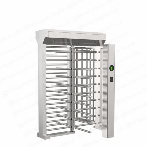 China Automatic Full Height Turnstile High Security Access Control Barrier Duo Lane Access supplier
