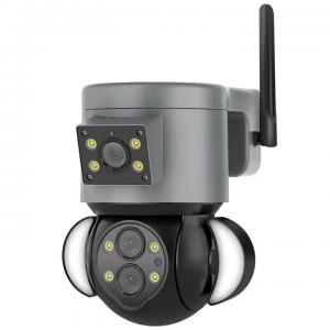 10X Zoom Floodlight Camera Wireless Smart Security Camera For Yard/Garden/Crossing Clear 4MP 2K Resolution Camera