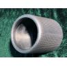 Prepreg carbon fiber exhaust pipe tube round Rolled Edge Angle Cut for Porsche