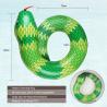 Snake Shape PVC Tube Inflatable Swimming Ring Pool Float for Adult / Kids Summer