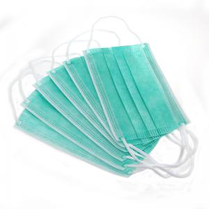 Soft Non Woven Medical Mask Highly Breathable With Adjustable Nosepiece