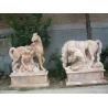 marble animal sculpture with nature stone,,China stone carving Sculpture