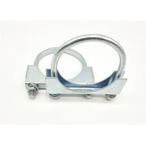 Galvanized U-Bolt Steel Exhaust Clamp For Pipe Size 2"