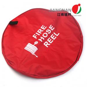 China Heavy Duty Elastic Back Fitted Fire Hose Reel Cover wholesale