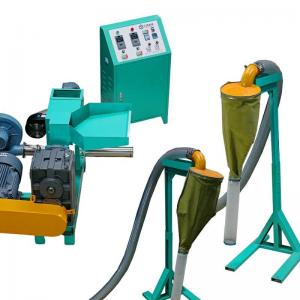 China Extruded Plastic Agglomerator Machine For PVC Hdpe Recycling Pelletizing supplier