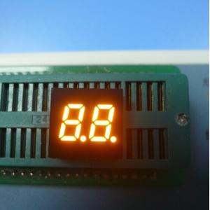 Multiplexed Dual Digit 7 Segment Display Anti Aging Digital Clock Indicator Applied