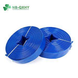 China 8 Bar 10 Bar Full Size Flexible PVC Layflat Hose for Water Delivery and Discharge supplier
