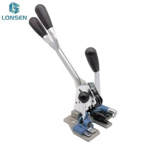 China ST13 S13 Portable Manual Ratchet Wheel Tensioner 3 in 1 PP Strapping Packing Tool for Carton and Box Packing 500*420*360MM wholesale