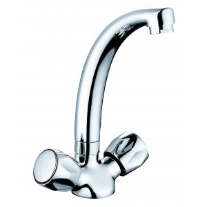 Double Handles Contemporary Kitchen Mixer Taps For Kitchen T81027