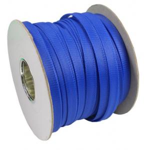 China Tight PET Expandable Braided Sleeving Corrosion Resistance For Cable Wire Sheath supplier
