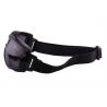 Black Color PPE Safety Goggles High Protection Level With Adjustable Elastic