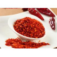 China High SHU Dried Red Chilli Flakes Pungent Red Pepper Flakes For Pizza on sale