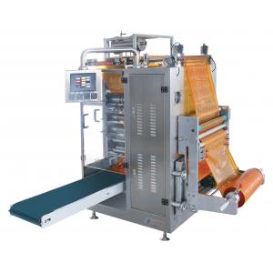 2 Lanes PLC 220L Multi Packing Machine Liquid Sachet Paste Sauce 220mm