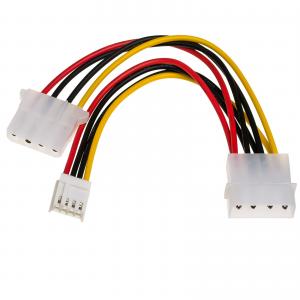 China Floppy Disk Drive Internal Power Cables 5V Computer Case Cable supplier