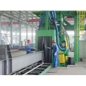China Auto H-beam Production Line , Steel Plate Shot-blasting Machine supplier