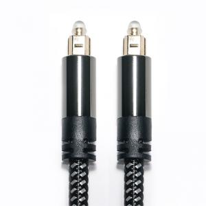 Factory Outlet Brand New Toslink Digital Optical Audio Cable SPDIF Woven Net Plated Gold Amplifier Cable For Subwoofer