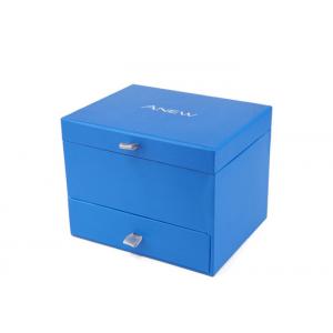 Personalized Rigid Cardboard Drawer Box Magnetic Closure Watch Gift Box For Men