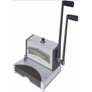 China Máquina de perfuração elétrica do emperramento de espiral T9029, equipamento dobro de aço do emperramento de fio supplier