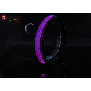 China Nylon Webbing 100% Eco - Friendly Nighttime Safety LED Dog Collar Double For Small Dogs supplier