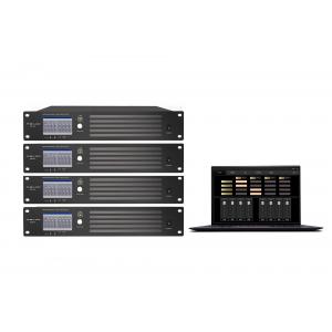 Two-Channel Network Audio Amplifier 2*600W Stereo Class D Power Amplifier With USB Control