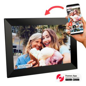 China 8/10 inch digital photo album wifi touch screen digital photo frame,digital cloud frame with frameo app remote update supplier