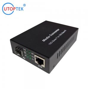 10g SFP to RJ45 10g Fiber Media Converter Unmanagement 10g SFP+ Media Converter