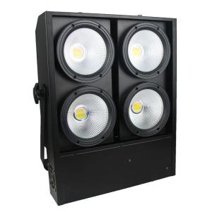 4x100w LED Stage Blinders , Cool White Warm White COB Audience Blinder Lights