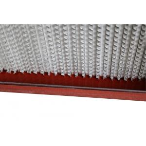 Stainess Steel Frame High Efficiency High Temperature HEPA Filter Aluminum Foil