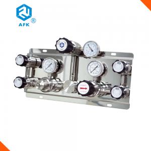 China WL300 Changeover Manifold For Oxygen Nitrogen Co2 With Purge Function supplier