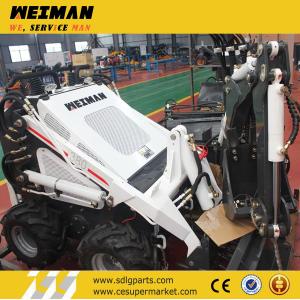 hy380 mini skid steer loader with leveler, mini loader with digger, skid steer loader with