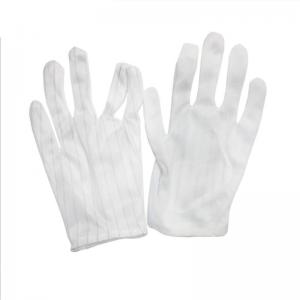 China Nylon PU Lightweight Gloves ESD Anti Static Black PU Coated Safety Work Gloves supplier