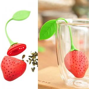 China Lightweight Silicone Tea Strainer Infuser Multicolor Harmless supplier